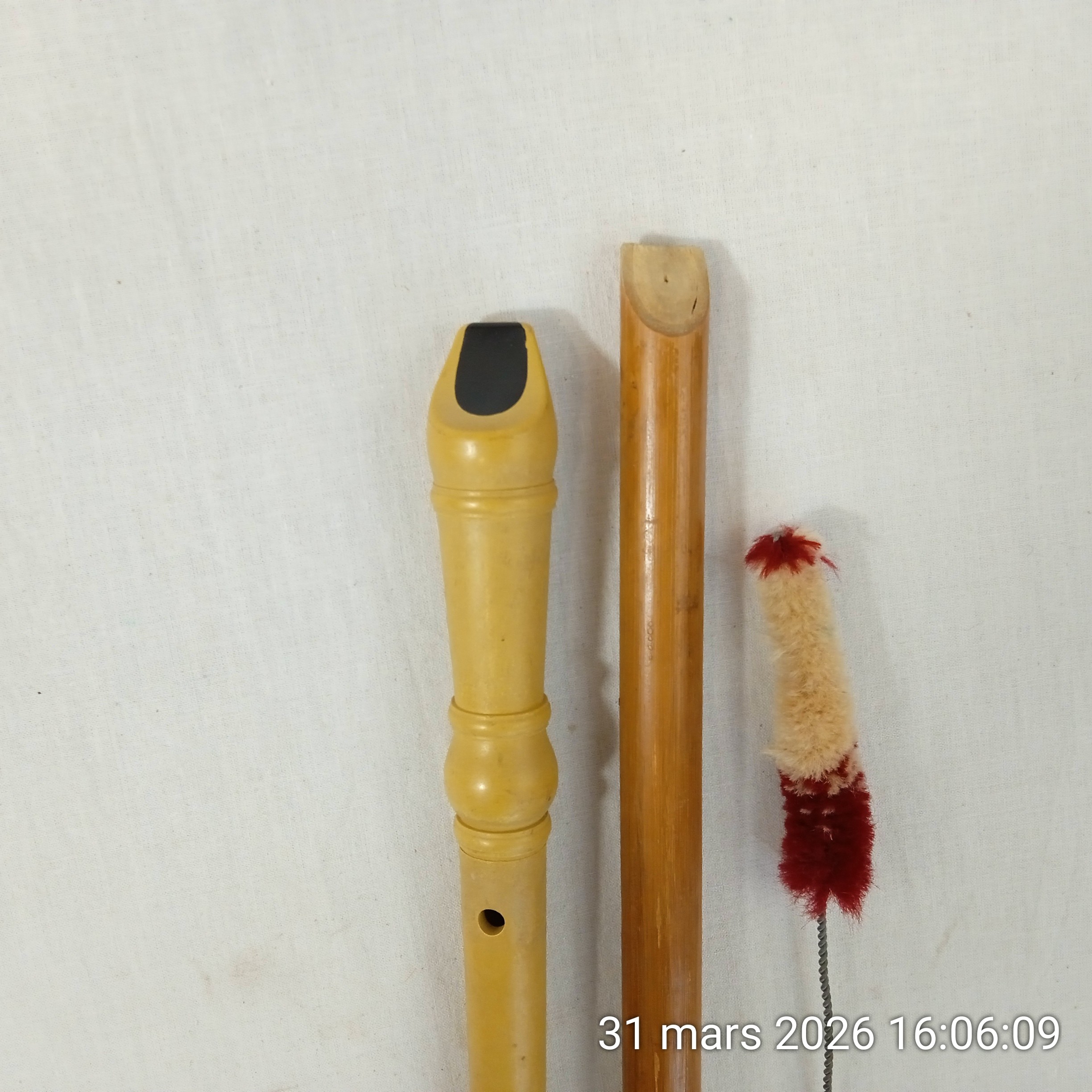 Flûtes à bec en bois et plastique Bon état - Vue 3 - 